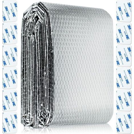 Feuille Réflecteur de Radiateur - 5 m x 0,6 m x 3 mm - Film isolant - Film réfléchissant pour radiateur - Isolation derrière le radiateur