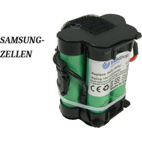 Trade-Shop Premium Li-Ion Akku, 18V / 2500mAh ersetzt Gardena / Flymo / Husqvarna 574 47 68-01, 574 47 68-02, 574 47 68-03, 586 57 62-01, 586 57 62-02 (1/4)