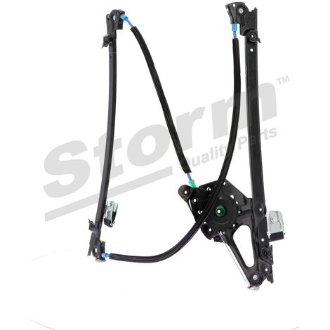 Mécanisme de lève-vitre avant droit compatible Ford, VW 1010434 (1/4)