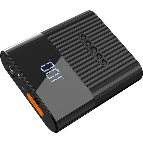 12V gonfleur de pneu portable compresseur d'air numérique avec lampe LED pour voiture moto vélo ballon (1/5)