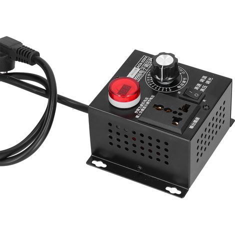 Régulateur de Puissance 4000W Variateur AC Thyristor pour Contrôle de Vitesse Moteur 220V (1/5)