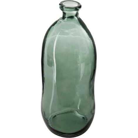 Vase Bouteille en Verre "Uly" 73cm Kaki
