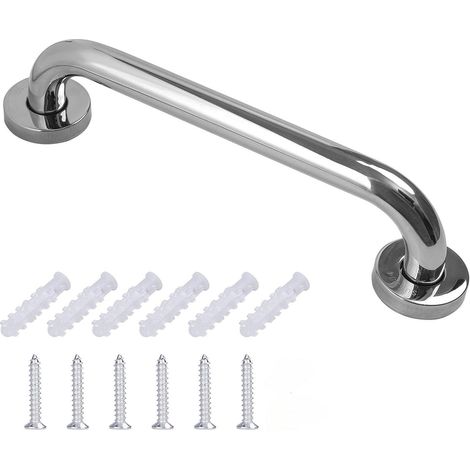 Rampes en acier inoxydable salle de bain baignoire poignée toilette toilette pour personnes âgées 50 cm (1/3)