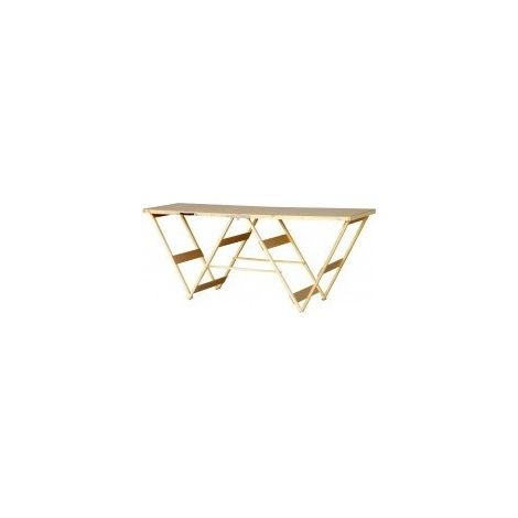 Table tapisser pro pieds bois 2mx0 56m epais:6mm