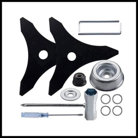 Ensemble de brosse à dents 3 Lames De Débroussailleuse À 3 Dents-kits Pour Divers Types De Débroussailleuse (1/4)