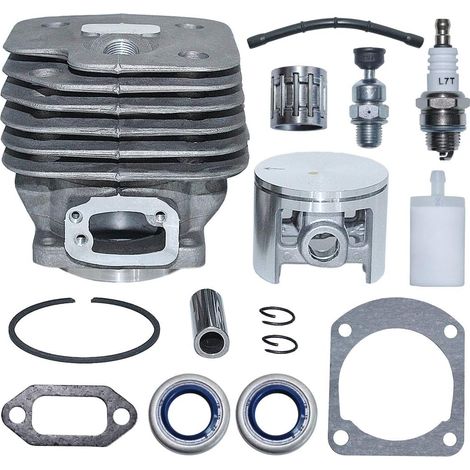 Kit de joints, roulement, joint d'huile, filtre à carburant et piston-cylindre 52 mm pour tronçonneuse Husqvarna 272 272XP 268 503758172, 503260204 (1/5)