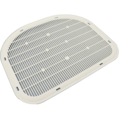 Tapis de litière pour chat à filtration multicouche réutilisable et anti-déversement, gris (1/5)