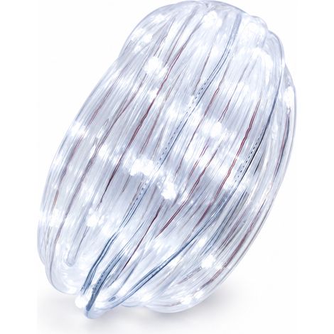 Guirlande Lumineuse LED Solaire Blanche Extérieur, Étanche, 200 LED avec Télécommande pour Jardin et Noël (1/5)