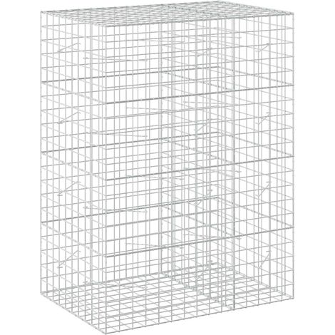 vidaXL Gabion with 5 mm Wire and 10x10 cm Mesh 150x100x200 cm