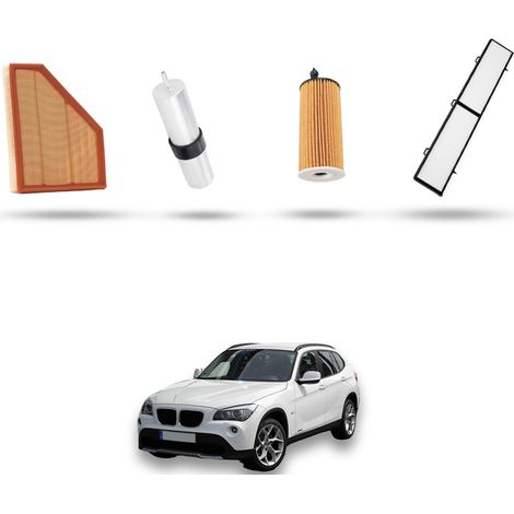Kit tagliando 4 filtri compatibile con Bmw x1 (E84) 20d 130kw dal 2009 al 2012 (1/5)