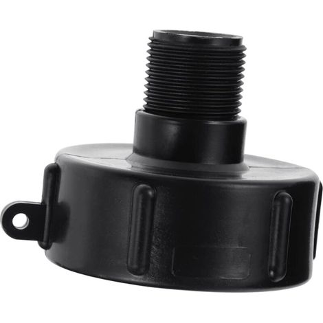 Tank adapter, coarse to fine thread, plastic water hose connector, safe for tanks (1/5)