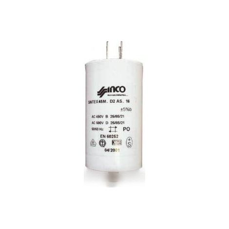 Condensateur 9uf 450 v pour demarrage moteur