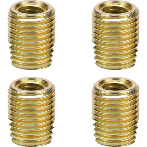 20 inserts filetés M8 M12 en acier au carbone autotaraudeurs pour (1/5)