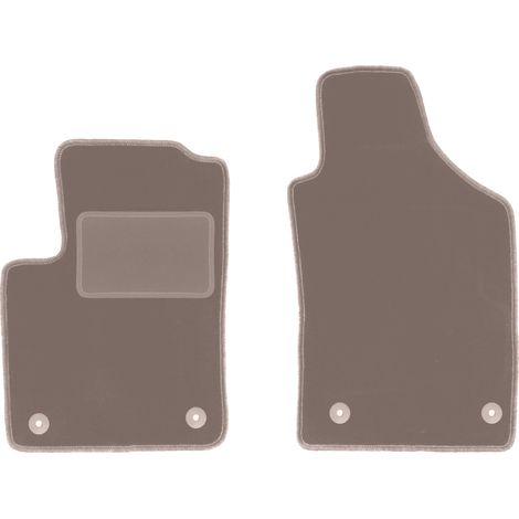 Tappetini anteriori beige per: Fiat 500 FL hatchback (2013-2019) (1/5)