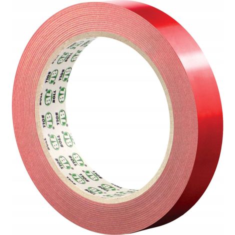 Doppelseitiges Acrylklebeband 19 mm x 5 m, 1 Stück (1/4)