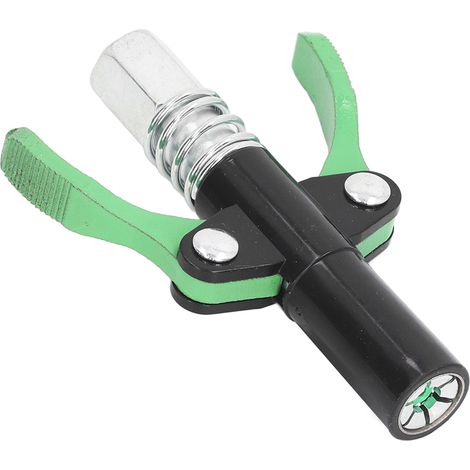 Nouvelle buse de pistolet à graisse haute pression de type pince de verrouillage, double poignée, autobloquante, étanche. (1/5)