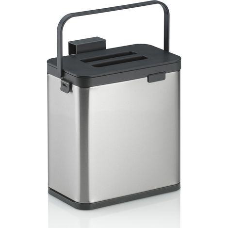 Kela - Poubelle à déchets Organiques Plata 2,1L