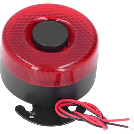 Klaxon électrique 12 V ABS 105 dB avec feux clignotants LED pour camion, UTV et quad (1/5)