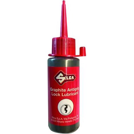 Lubrificante antigrippante secco con polvere di grafite e silice