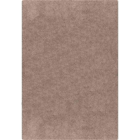 Alfombra Shaggy Antideslizante Marrón 80 x 150 cm PP vidaXL (1/5)