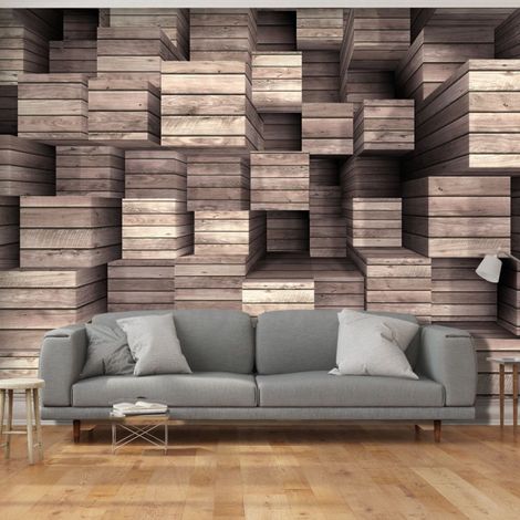 Papier Peint "Wooden Finesse" 70 x 100 cm (1/2)