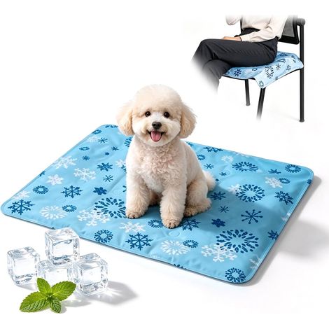 Cooling Mat for Cats and Small Dogs 50 x 60 cm Self-Cooling Gel (1/5)