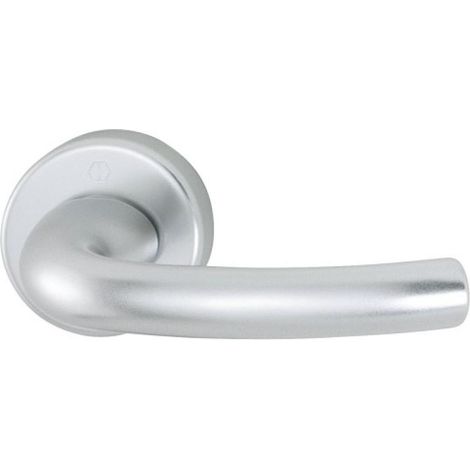 Béquille double ”Série Tôkyô” - HOPPE AG - Alu anodisé argent (1/3)