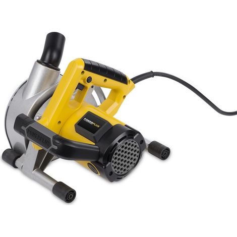 PowerPlus POWX0650 Wandrillenmaschine – 1800W, Schnitt 14–44 mm, Tiefe 45 mm und Diamantklingen