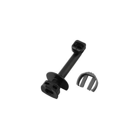 Nettoyeur haute pression – Raccord de sortie coudé avec collier de serrage pour Kärcher K2 / K3 – Pièce de rechange / Accessoire pour nettoyeur haute pression de jardin-