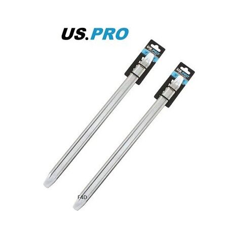 US PRO 2X 18 450MM TYRE LEVER REMOVER CHANGER CAR VAN MOTORBIKE TRAILER 6871