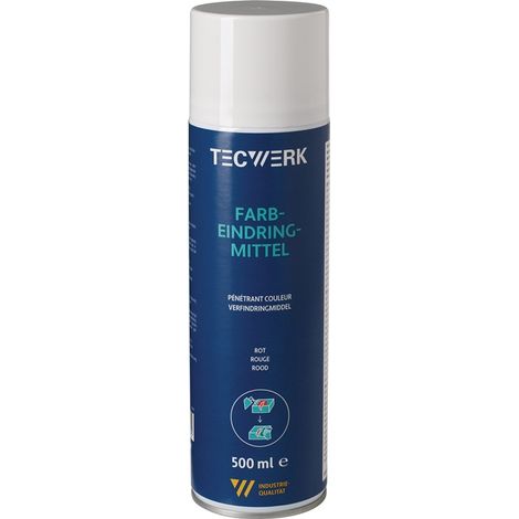 TECWERK Farbeindringmittel rot 500ml Spraydose TECWERK