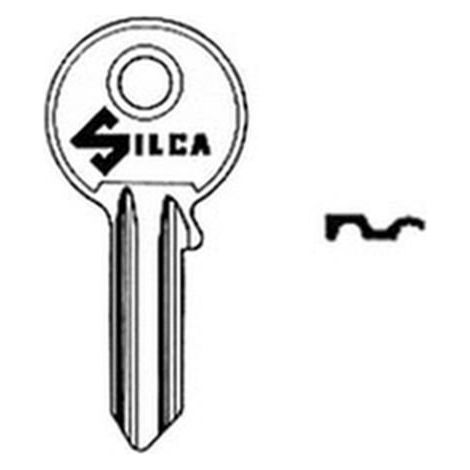 Chiave Piatta Mg Monti MG2 Silca Ottone Nichelato 10 Pezzi