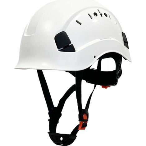 Casque de protection - 52-63CM - Blanc - Taille unique