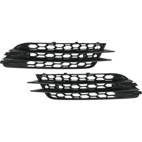 Faros Antiniebla 2 Unid. Estilo RS6, Negro Brillo, Repuesto para A6 C7 2012-2015 (1/4)