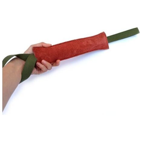 Boudin Chien Indestructible de 20 cm avec 2 Anses, Jouet pour Chien en Tuyaux De Lance À Incendie, Boudin À Mordre Extra Robuste. (1/5)