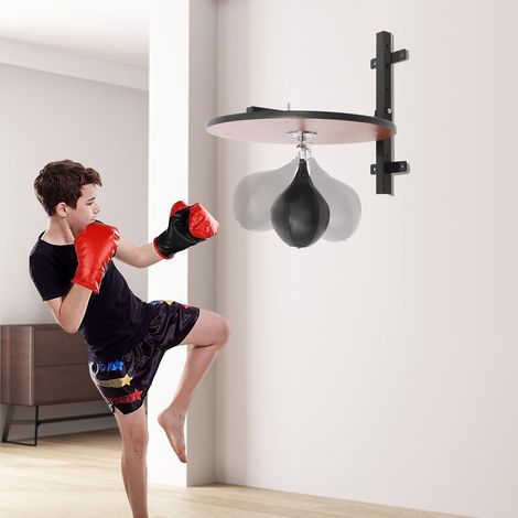 Équipement d'entraînement de boxe, plate - forme de sac de vitesse de 60x60 cm, équipement d'entraînement de boxe lourd pour les amateurs de boxe, les adultes (1/5)