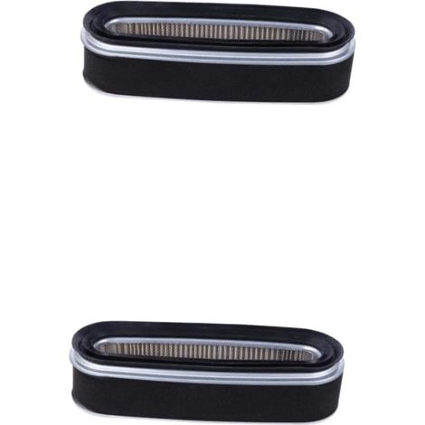 2 Pièces filtre à air tondeuse à gazon tondeuse gazon demousseur gazon tondeuse bosh lawn mower filtre débroussailleuse tondeuse autoportée filtre de tondeuse à gazon le fer Black (1/5)