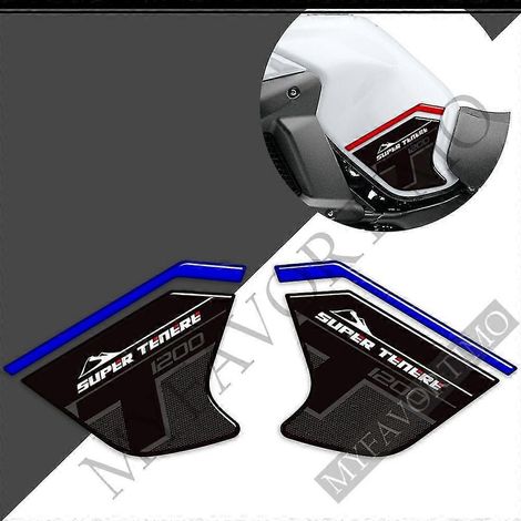 Nouveaux autocollants 3D pour Yamaha Super Ténéré XT1200X XT1200ZE XT 1200Z ZE ES XTZ XT1200E (kit essence/huile, protection genoux, coussinets de réservoir) - TENERE10 (1/5)