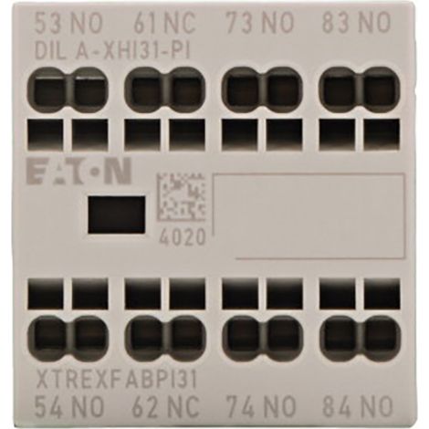 Eaton DILA-XHI31-PI Hilfsschalterblock 3 Schließer, 1 Öffner 4 A 1 St. (1/4)