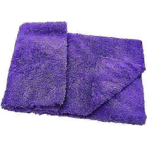 Les serviettes de lavage auto en polaire corail sont épaisses, absorbantes, sûres et adaptées au polissage et au nettoyage. (1/5)