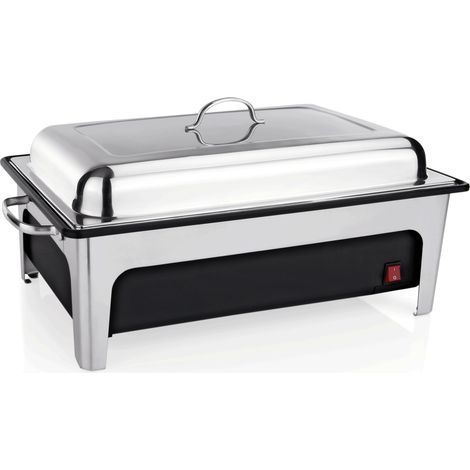 Chafing Dish en Acier au nickel-chrome puissance : 1,85 L 640 mm l 350 mm H 260 mm - Was Germany