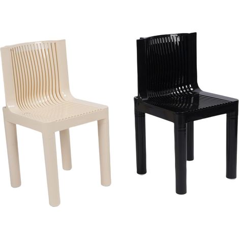 Minimalist Design Dining Chair, Space Saving Set (1/5)