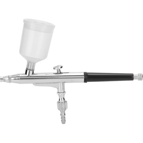 Kit aérographe à double mouvement et à gravité de 0,3 mm, adapté à la décoration de gâteaux et à la peinture artistique. (1/3)