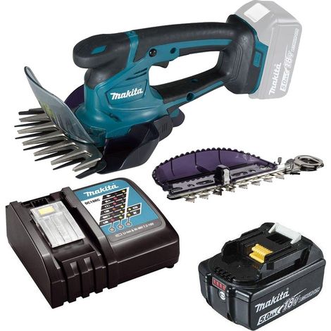 Makita DUM604RTX 18V LXT Grass Shears With 1x 5.0Ah Battery (1/5)
