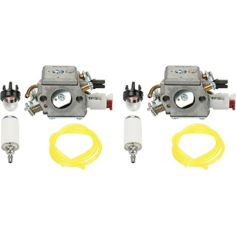 2 carburateurs pour tronçonneuse Husqvarna 340 345 346 350 353, référence 503283208, carburateur Zama (1/5)