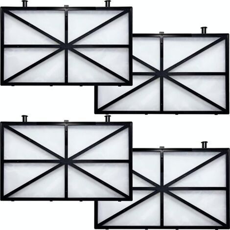 Fiitzn 9991433-R4 Lot de 4 cartouches filtrantes à ressort compatibles avec Dolphin M500, M200, M400, Wave 90, ve 65, Oasis Z5, Sigma, C3, C4, Nautilus CC Plus Robotic Pool Cleaners (1/4)