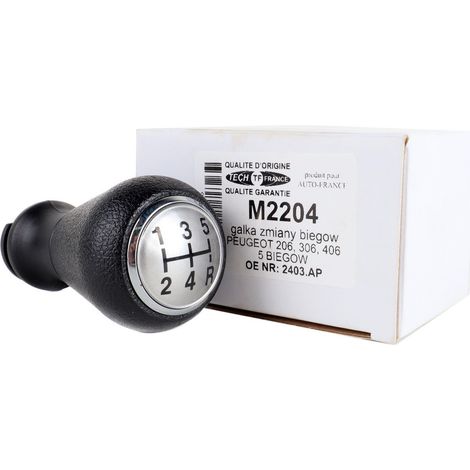 Pommeau de levier de vitesse CITROËN C3 C4 C5 C8 XSARA I IIPomme de levier de vitesse PEUGEOT 106 206 306 407 (1/5)