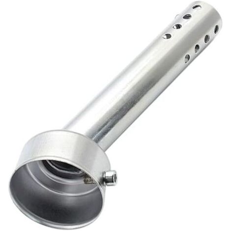 Silencieux d'échappement de moto universel 48mm réglable – Noyau de tuning pour son profond – Bouche ronde pour performance optimisée (1/5)