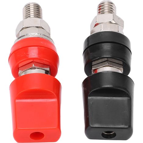 Bornier M8 haute intensité 100 A, bornier en cuivre haute précision avec fiche de 4 mm, adapté aux équipements matériels et électroniques. (1/5)