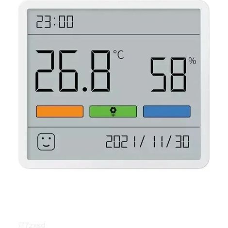 Xiaomi DUKA Atuman - Thermomètre, hygromètre et station météo numérique électronique LCD avec horloge et horloge pour la maison (1/5)